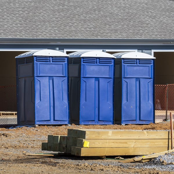 are there different sizes of portable toilets available for rent in Whitewright Texas